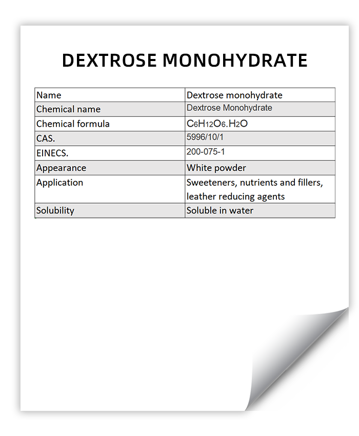 Dextrose Monohydrate