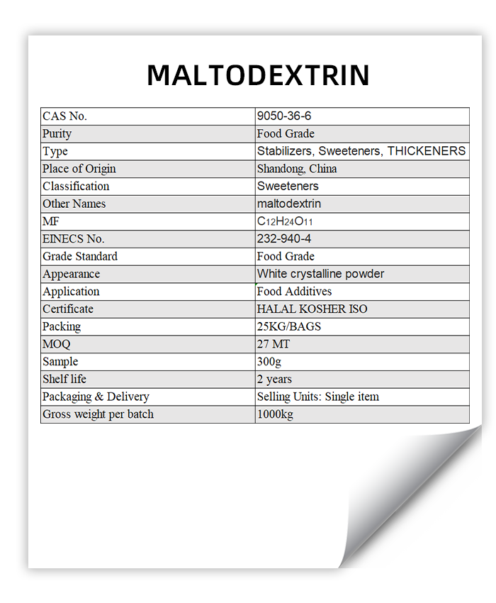 Maltodextrin